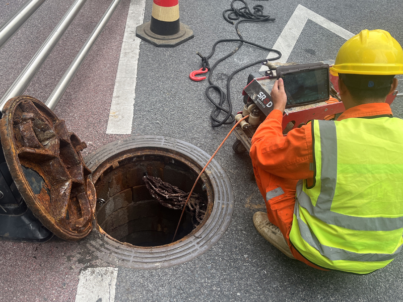 秦虹市政管道内窥检测
